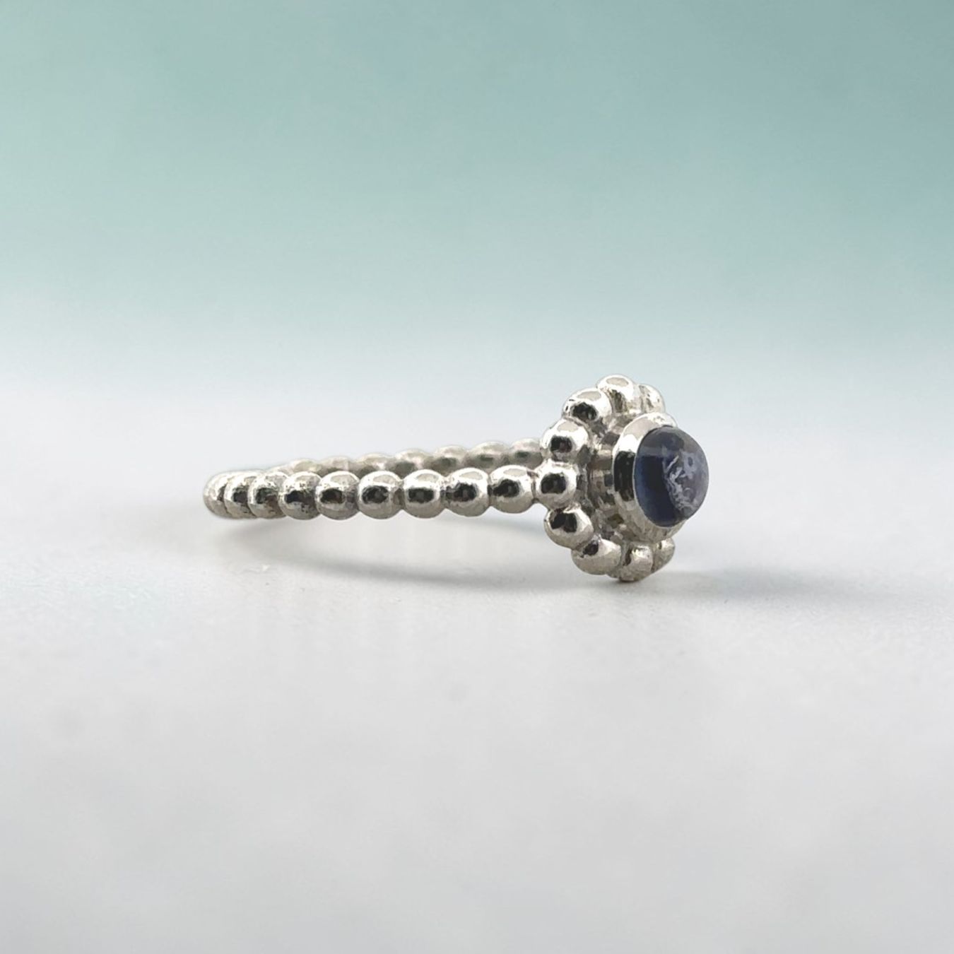 Olga Ribler Anelli: Silber Ring mit Iolith, Gr.54 – Nuovo (secondo la descrizione) da Luzern venduto da MonikaS03 4