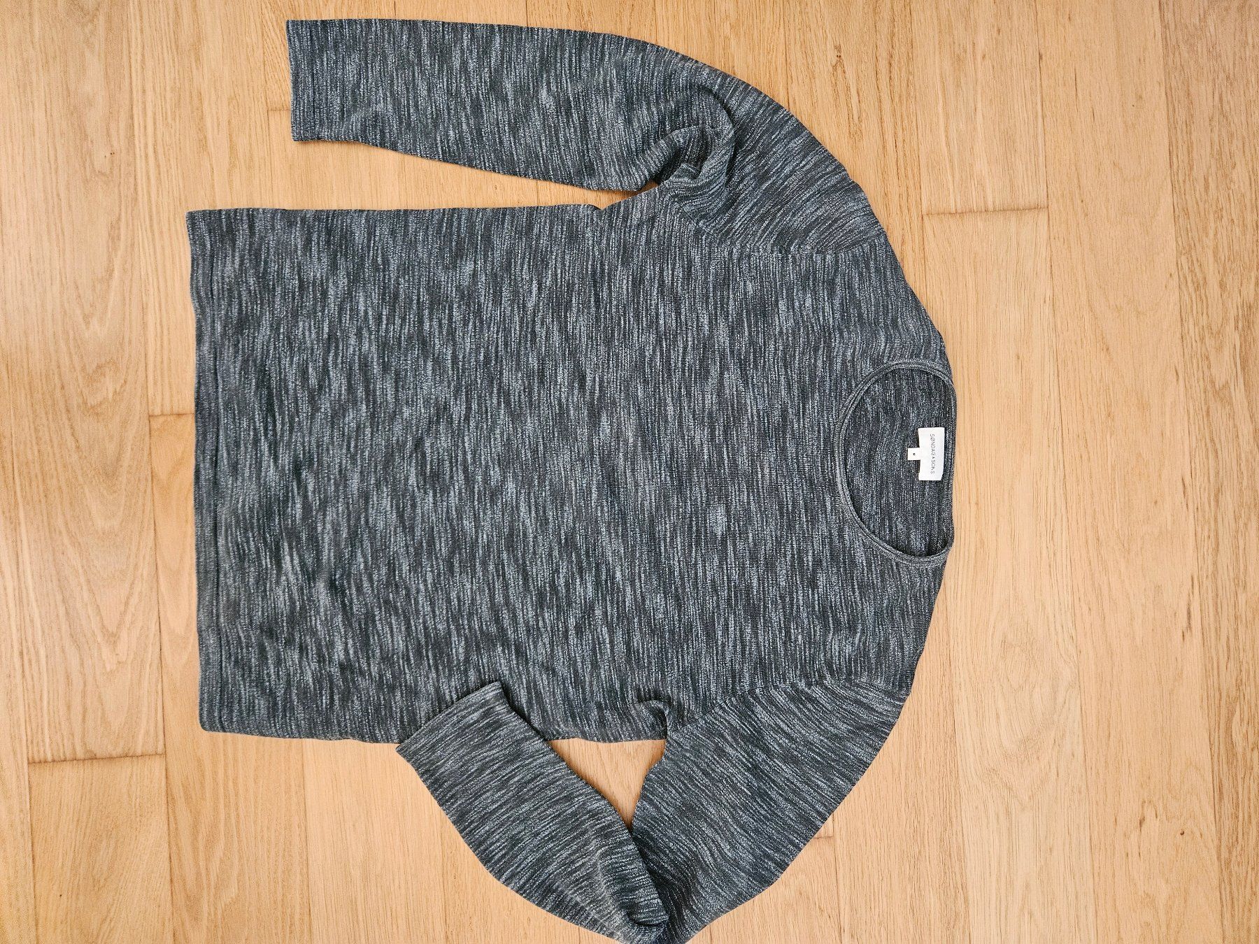 Maglioni & Felpe: Herren Pullover grün meliert, Grösse M – Usato da Liestal venduto da corneb