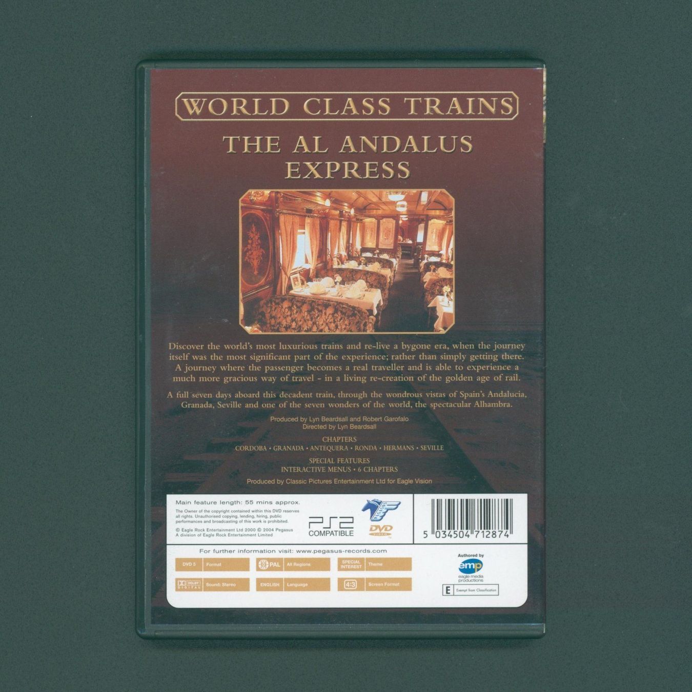 Tutti i DVDs: DVD THE AL ANDALUS EXPRESS – Nuovo (secondo la descrizione) da Zürich venduto da narrow_gauge 1