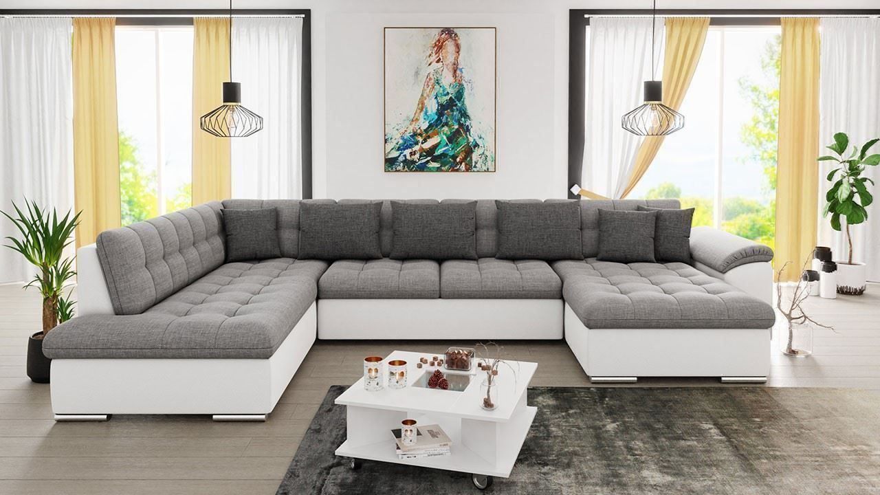 Divani: Wohnlandschaft Sofa Couch mit Bettkasten & Schlaffunktion – Nuovo e nell'imballaggio originale da Wallenwil venduto da toesstal-vertrieb 4