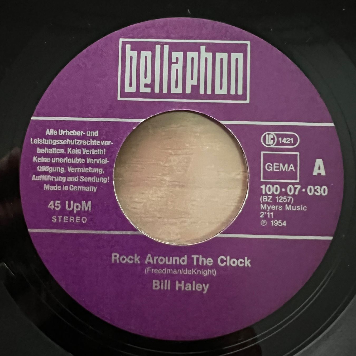Dischi in vinile: Bill Haley - Rock Around The Clock / D-Press. 1980 – Usato da Gais venduto da soundcave57 3