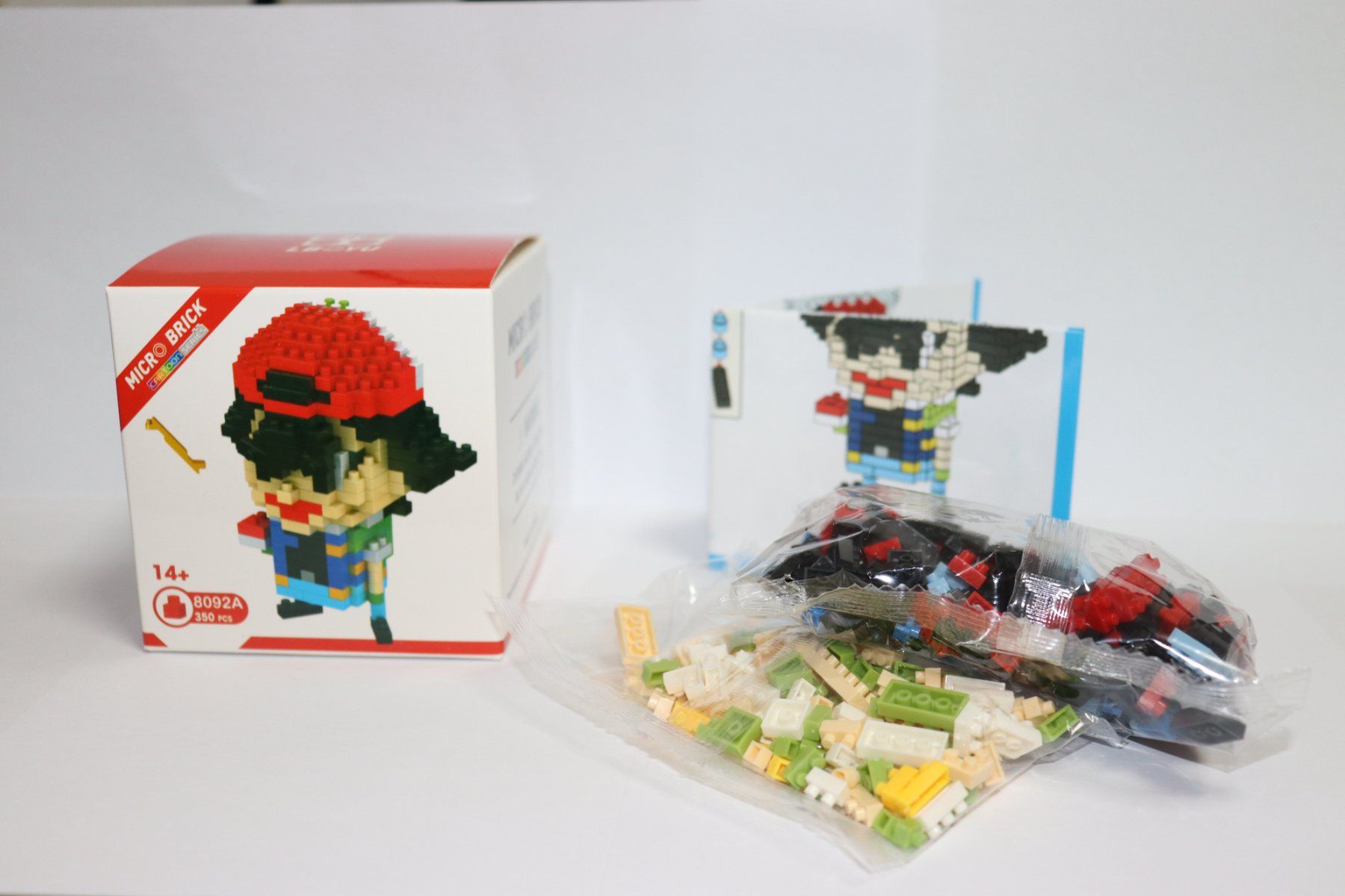 Pokémon Figuren: Pokémon Micro Brick Ash Ketchum , Neu 350 Stk. – Neu und originalverpackt aus Bern von Maxdamato