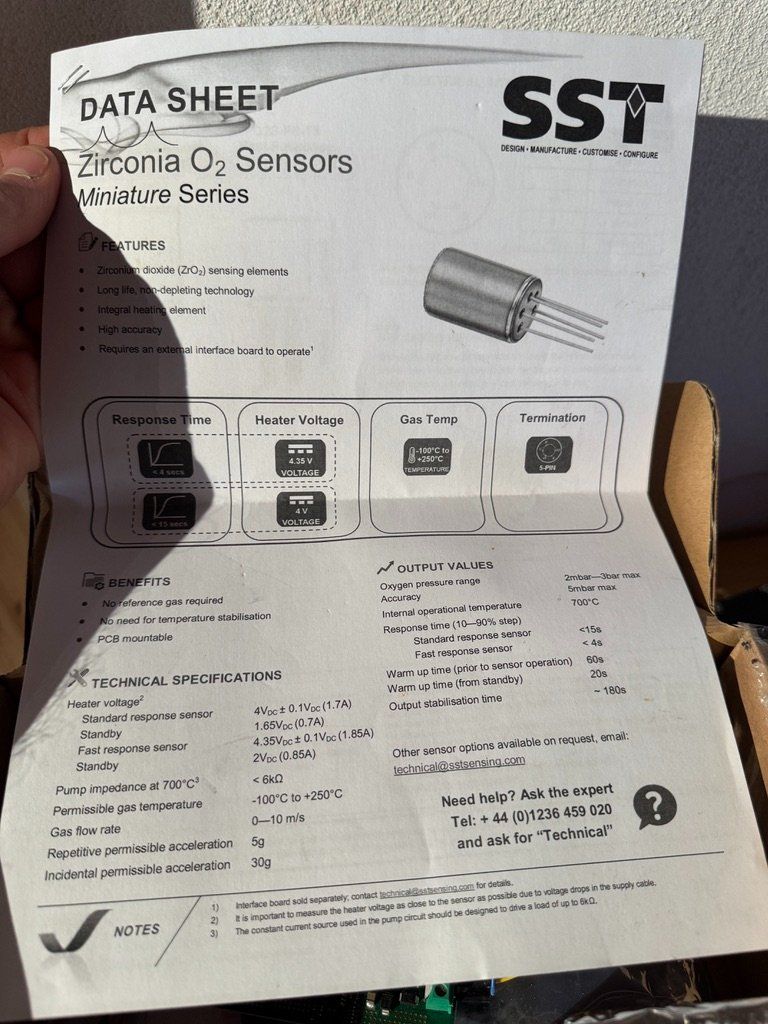 Messen: SST Zirconia O2 Sauerstoffsensor Dev-Kit Lambda Sensor – Gebraucht aus Hörhausen von SevenTimesSix 4