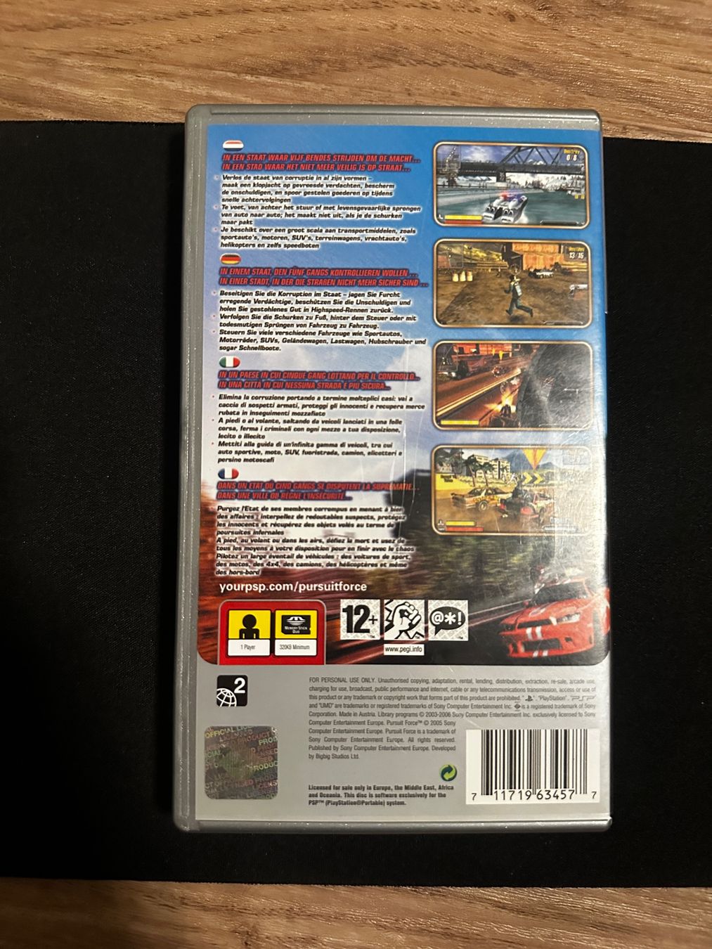 Giochi: Pursuit Force - PSP Spiel – Usato da Sulz AG venduto da DealWerk 1