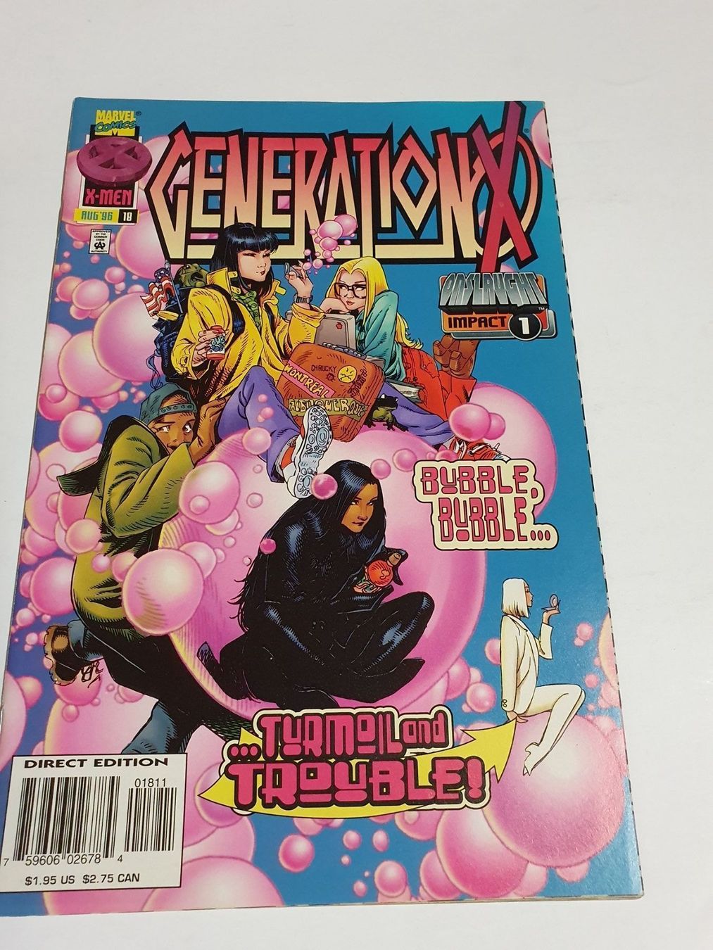 Fumetti: Generation X Marvel Comic Aug 96 – Usato da Oberdorf BL venduto da BaldenEagle