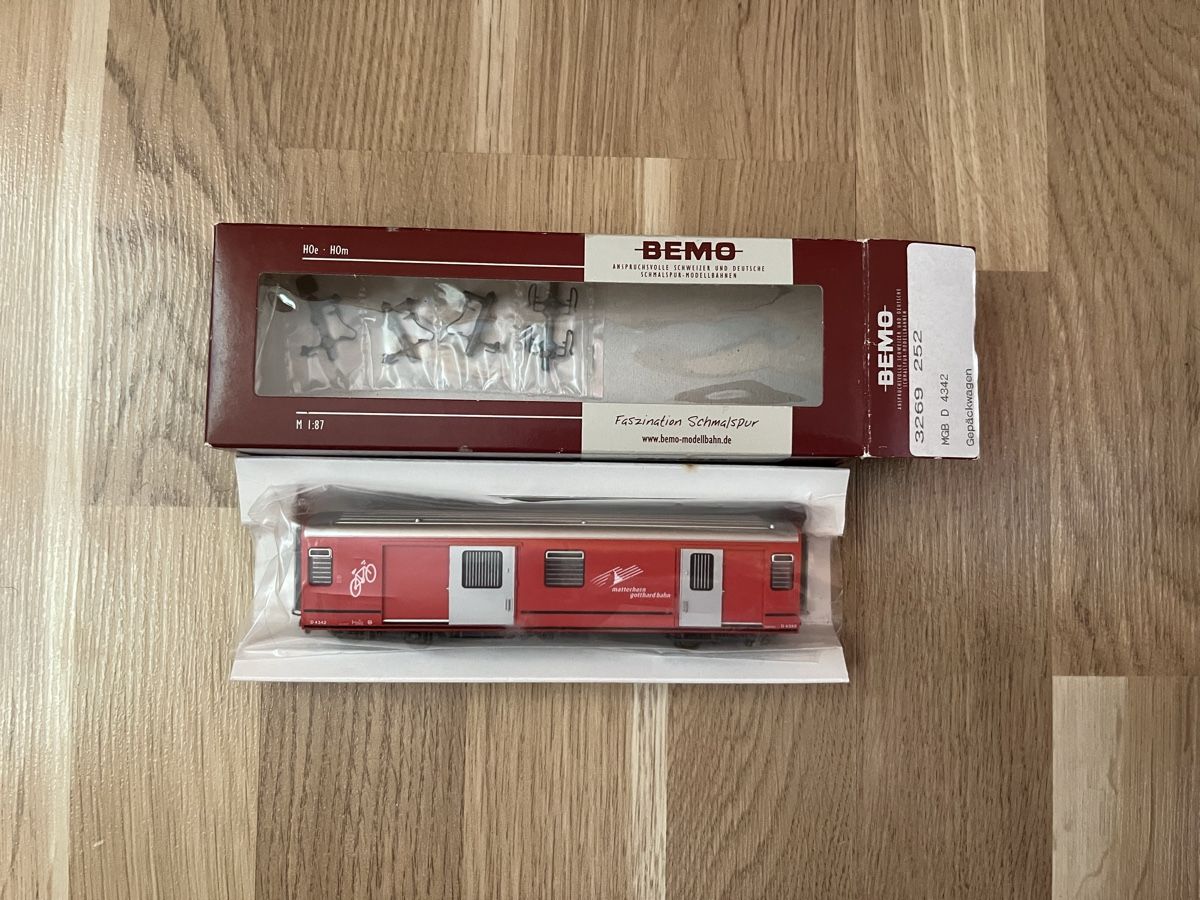 Bemo Modellini di ferrovie: Bemo 3269 252 MGB D 4342 – Usato da Blonay venduto da babast_ 2