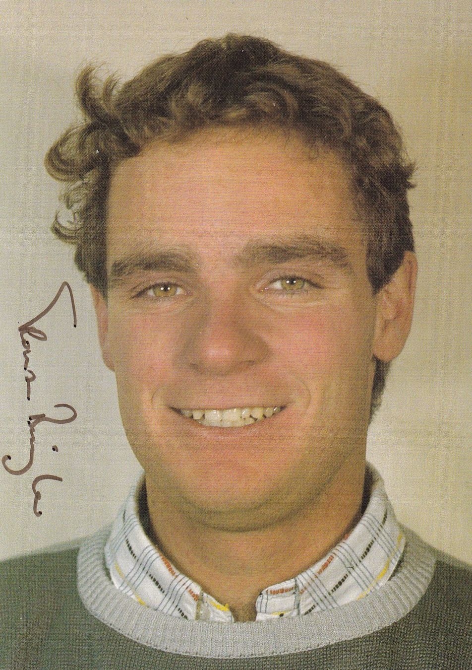 Cartoline postali: Schweizer Skistars - Thomas Bürgler /bf – Usato da Hombrechtikon venduto da Rudolf07