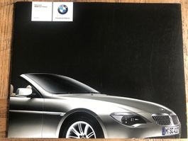 Prospekt Brochure der neue BMW E64 6er Cabrio 645Ci 2 2003