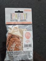 Neu - Party - Ballons Happy Birthday (6Stk.)