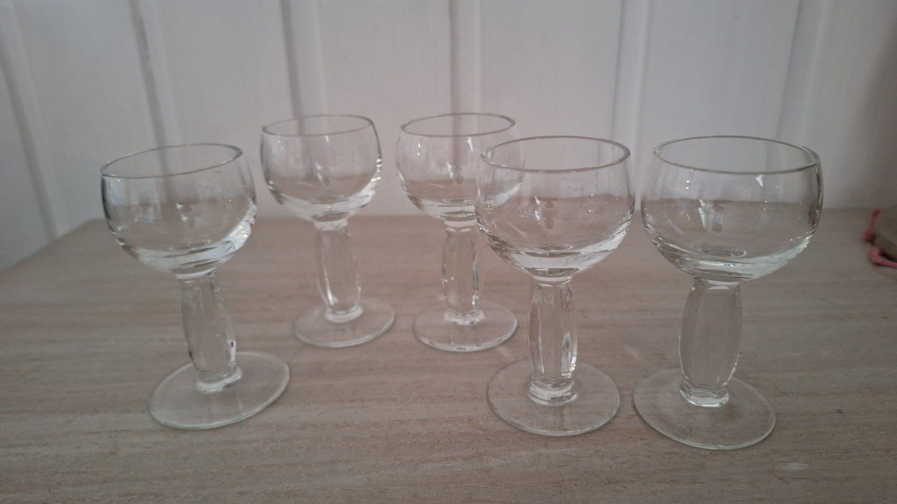 Gläser: 5 vintage Schnapsgläschen – Gebraucht aus Dornach von majo8689