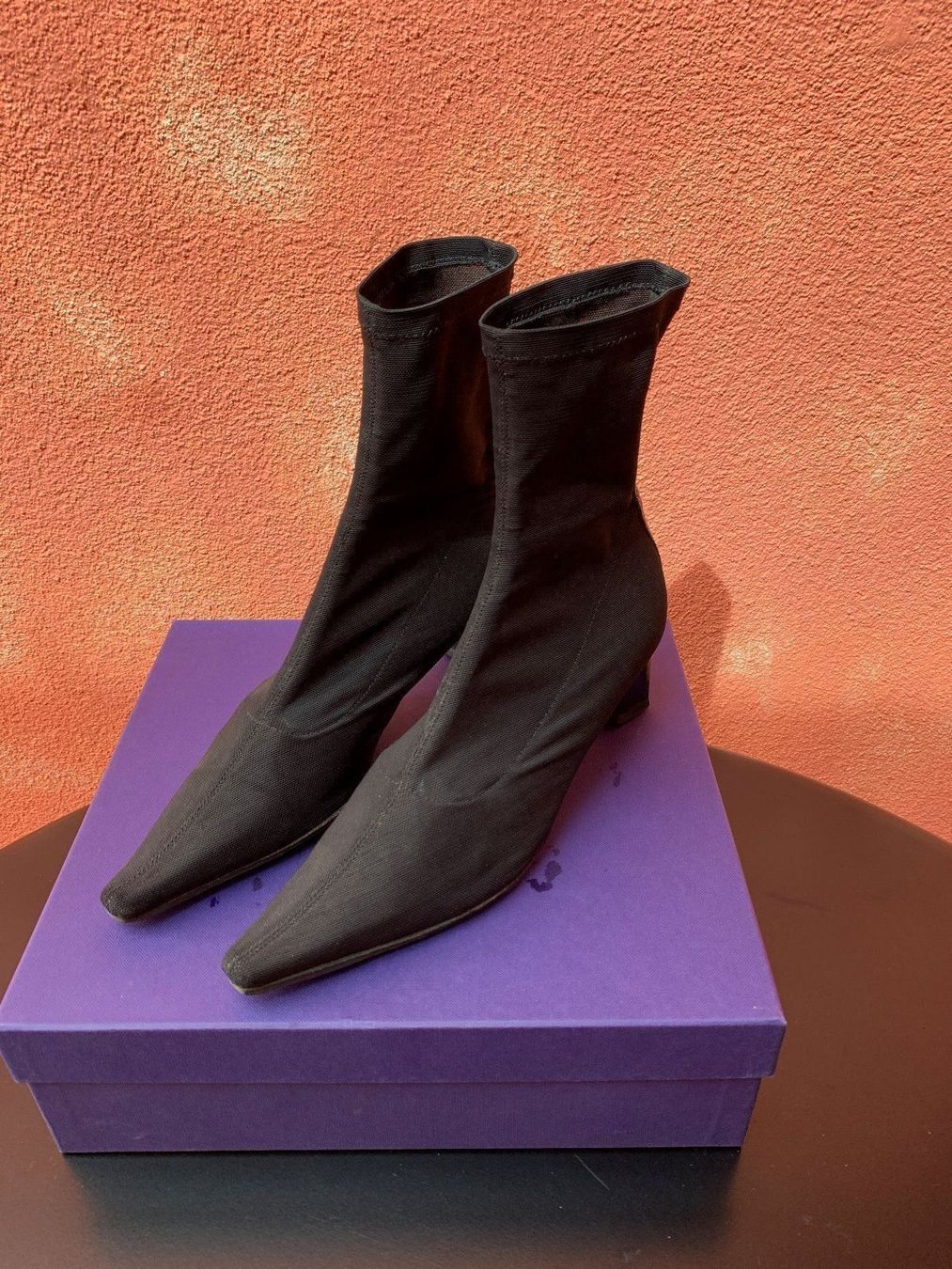 Scarpe da donna: GIORGIO M: Coole schwarze Textil-Stiefelette, 36,5 – Usato da Luzern venduto da paulablue 3