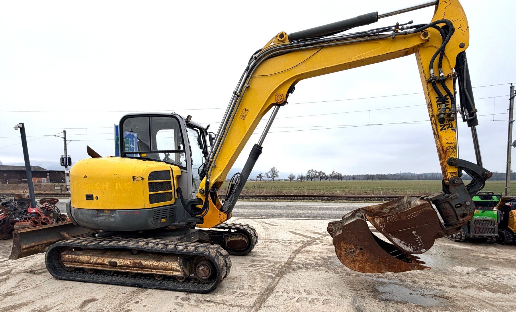 Wacker Neuson Escavatori: Bagger Wacker Neuson 8003RD – Usato da Niederbipp venduto da baggerch 6