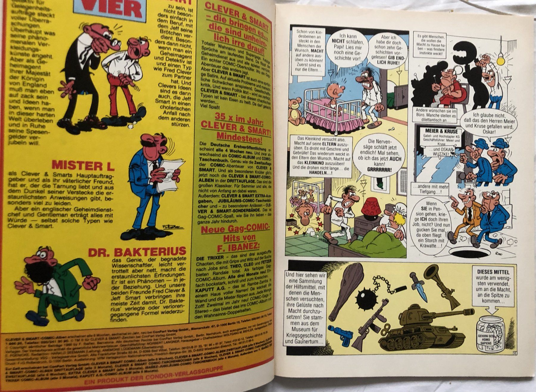 Fumetti: CLEVER & SMART - Nr.100 - 1.Auflage – Usato da Schaffhausen venduto da durruti 2