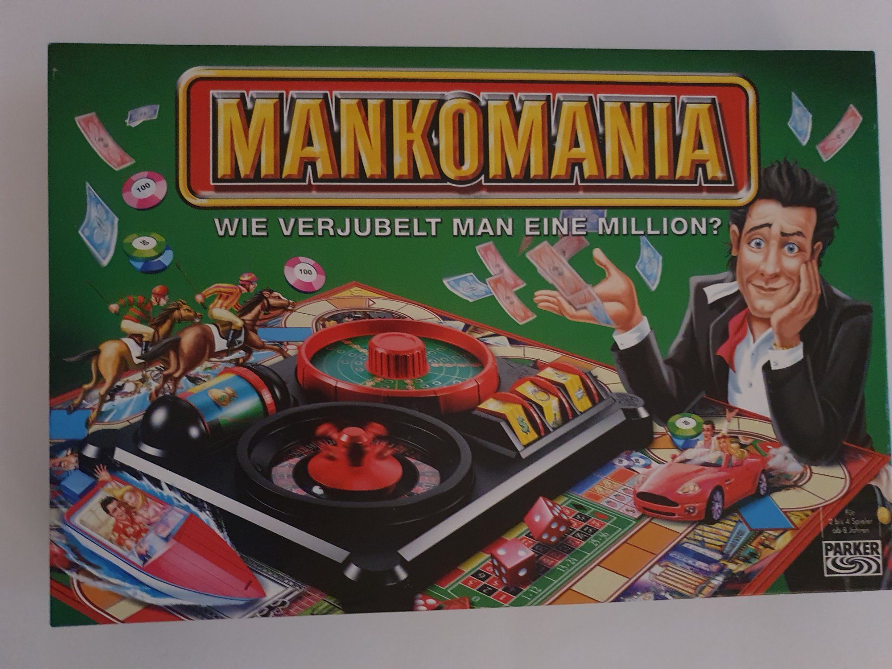 Parker Giochi: MANKOMANIA Parker / Brettspiel – Usato da Oberdorf BL venduto da BaldenEagle 1