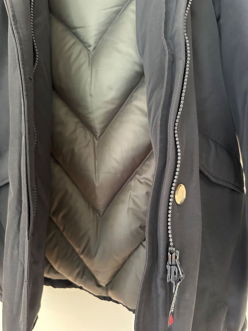 Woolrich Giacche: Woolrich Daunenjacke, dunkelblau, Gr. L, EU 38 – Usato da Herrliberg venduto da henri012 3