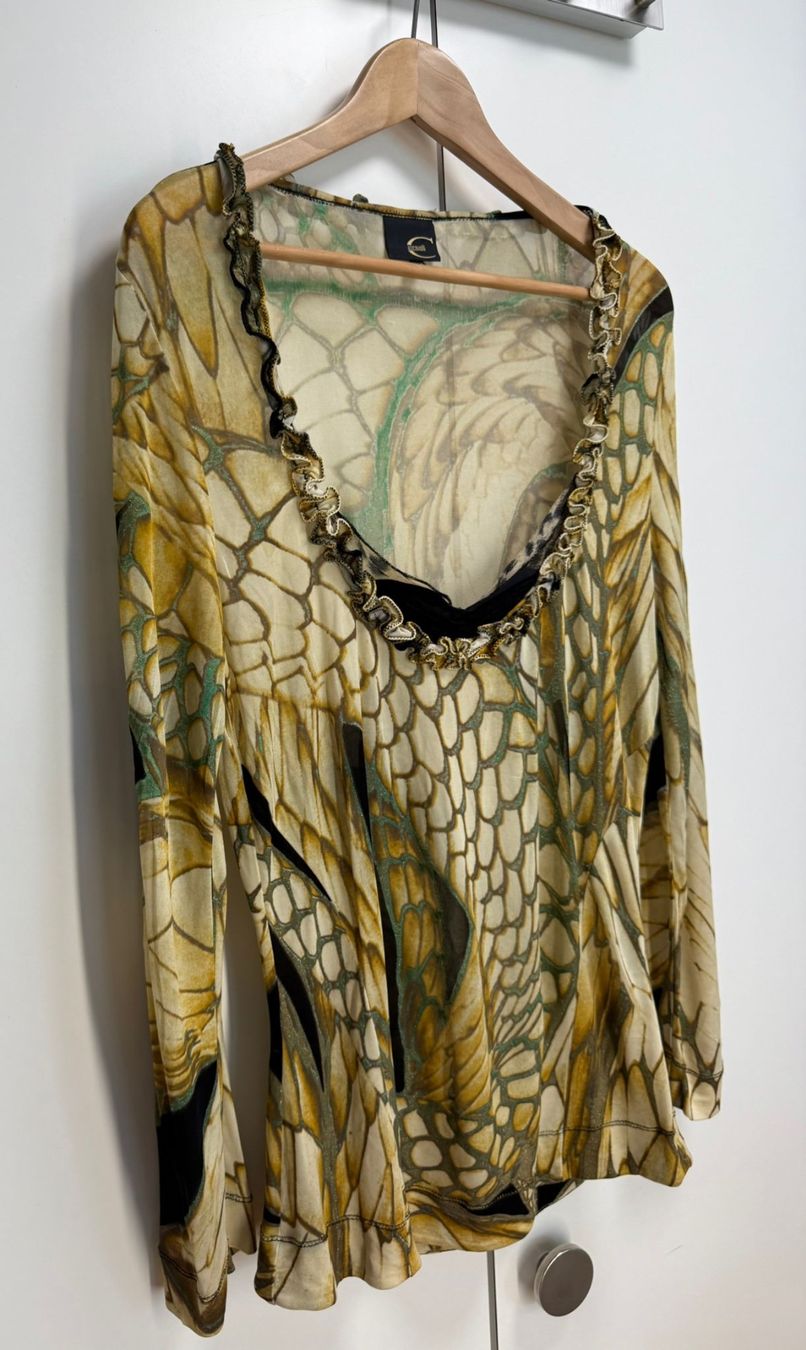 Roberto Cavalli Blusen: Just Cavalli Damenbluse Gr. 38 - mit Seide – Gebraucht aus Frauenfeld von LIL_NA 1