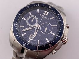 ZODIAC chrono Herrenuhr läuft / montre pour homme