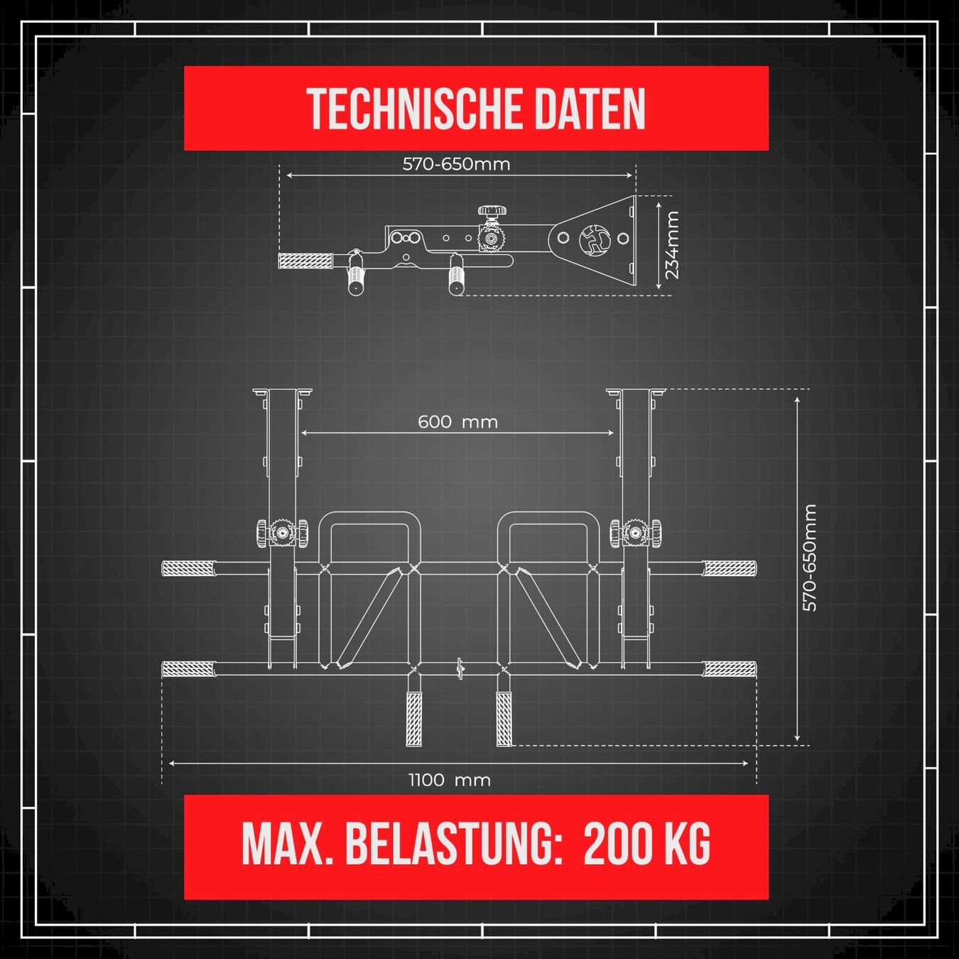 Panche per pesi: K-Sport KSSL040 MONKEYBAR Klimmzugstange – Nuovo e nell'imballaggio originale da Bottighofen venduto da zaap 7