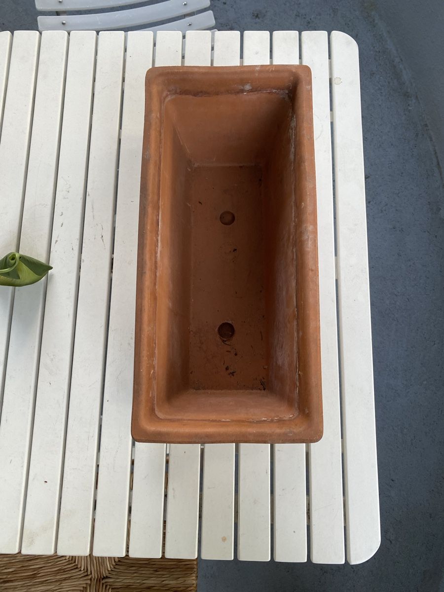 Pots de fleurs: Terracotta balcony planter and holders – D'occasion à Zürich par ico_9ych 1