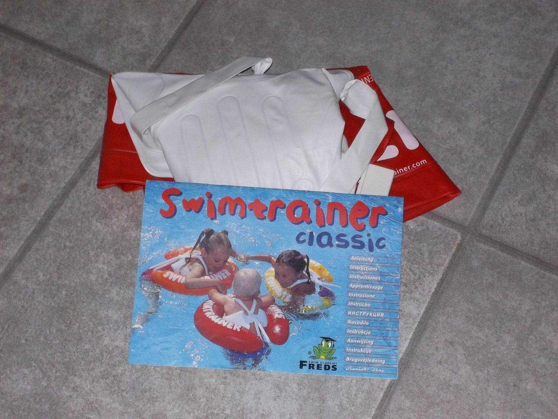 Salvagente: Schwimmhilfe Swimmer Trainer classic rot weiss – Usato da Kaltbrunn venduto da Cindy99