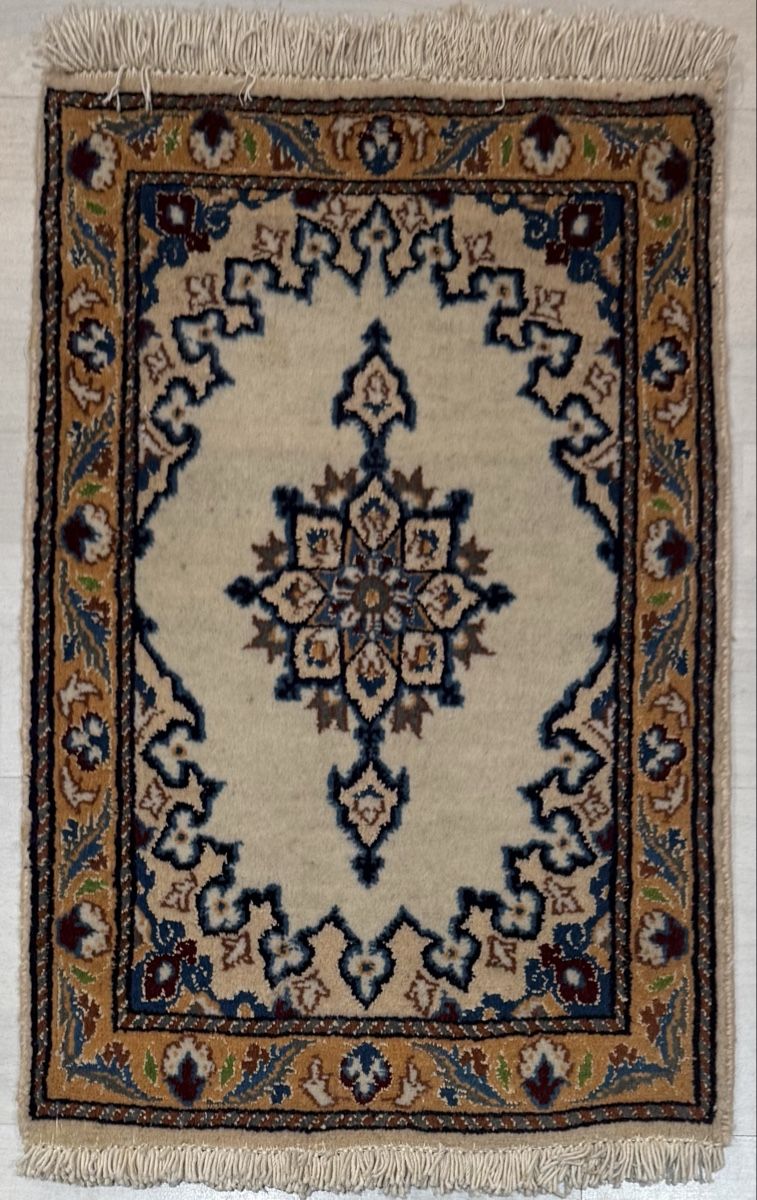 Nain Tappeti: Schöner Orientteppich handgeknüpft 60x40.cm – Usato da Büron venduto da Filadefia-888
