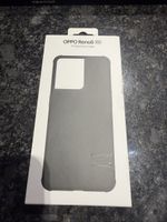 Coque originale Oppo Reno 8 - noir silicone 