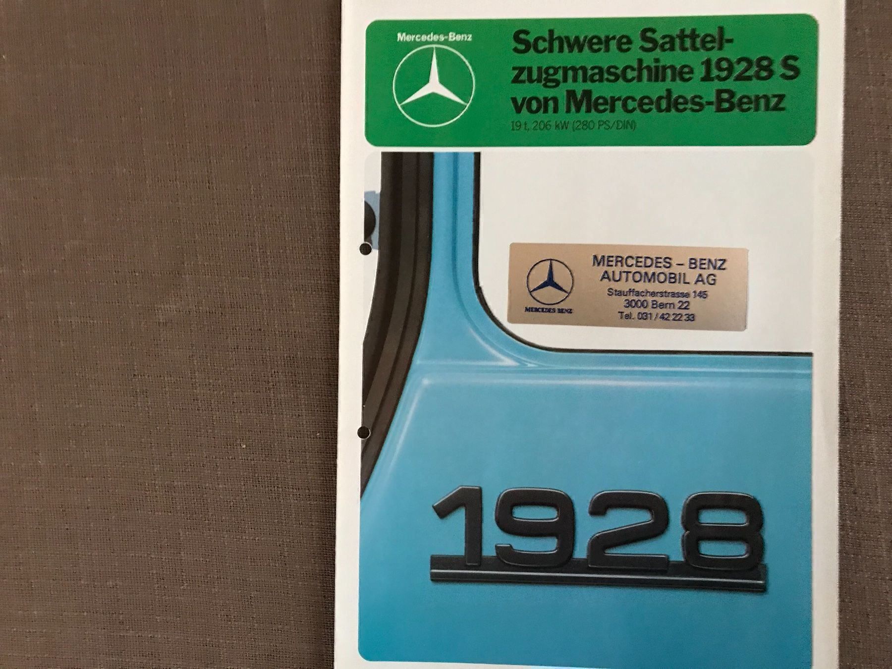 Autocarri: Mercedes Prospekt – Usato da Balterswil venduto da Jeko1967