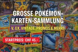 🔥Grosse Pokémon-Cards-Sammlung –V, GX,Vintage,Promos&mehr!