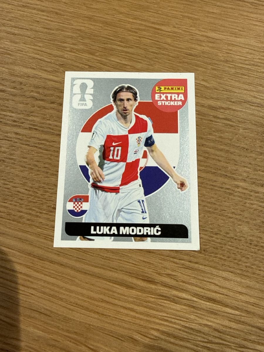 Panini Carte collezionabili: Luka Modric Extra Sticker Panini Silber Silver – Nuovo (secondo la descrizione) da Wangen ZH venduto da Wurzelbude