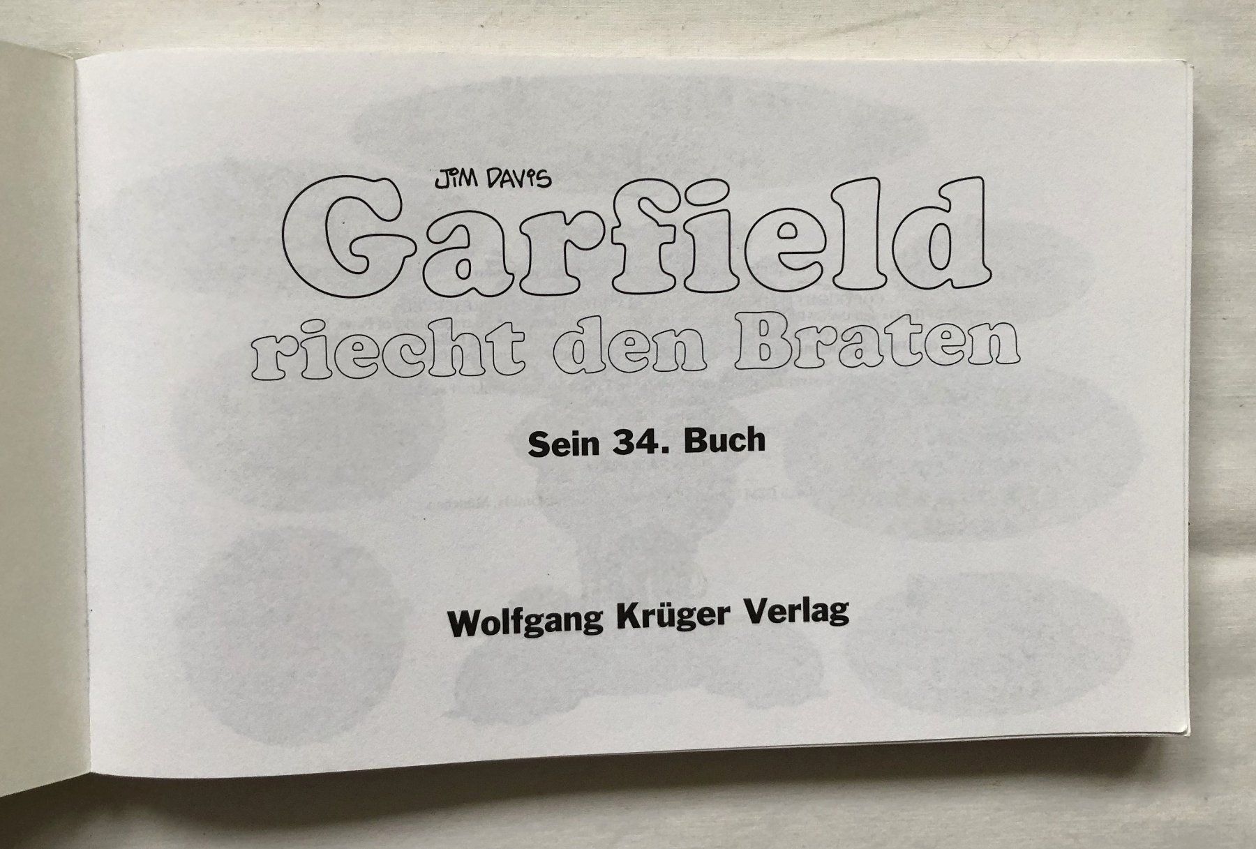 Comics: Garfield riecht den Braten - Sein 26.Buch – Gebraucht aus Schaffhausen von durruti 1