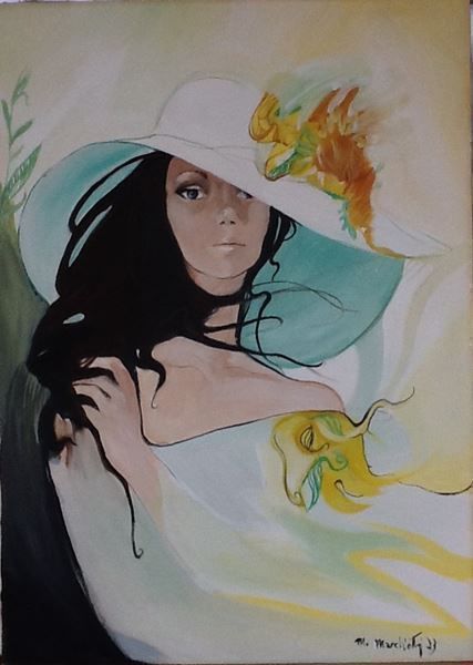 Dipinti: Michaela Marchiotti - Italian art- Venedig – Usato da Horw venduto da Kunstreich7 5