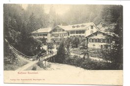 Kurhaus Rosenlaui (BE) ob Meiringen - Haslital - um 1900