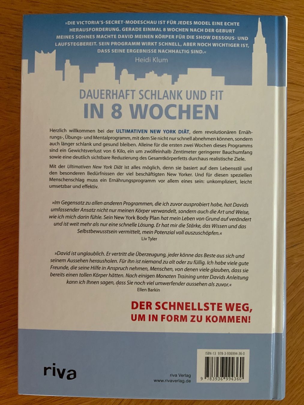 Bücher: Die Ultimative New York Diät /David Kirsch – Neu (gemäss Beschreibung) aus Sempach Station von blackhors 1