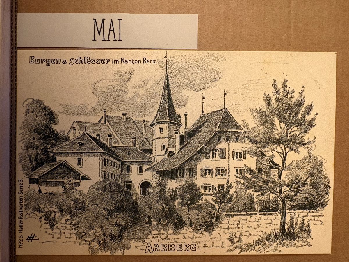 Cartoline postali: AK von Schloss Aarberg – Usato da Rümlang venduto da Kartenpost1