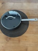 Gut erhaltene, hochwertige Pfanne mit Glasdeckel, Top!