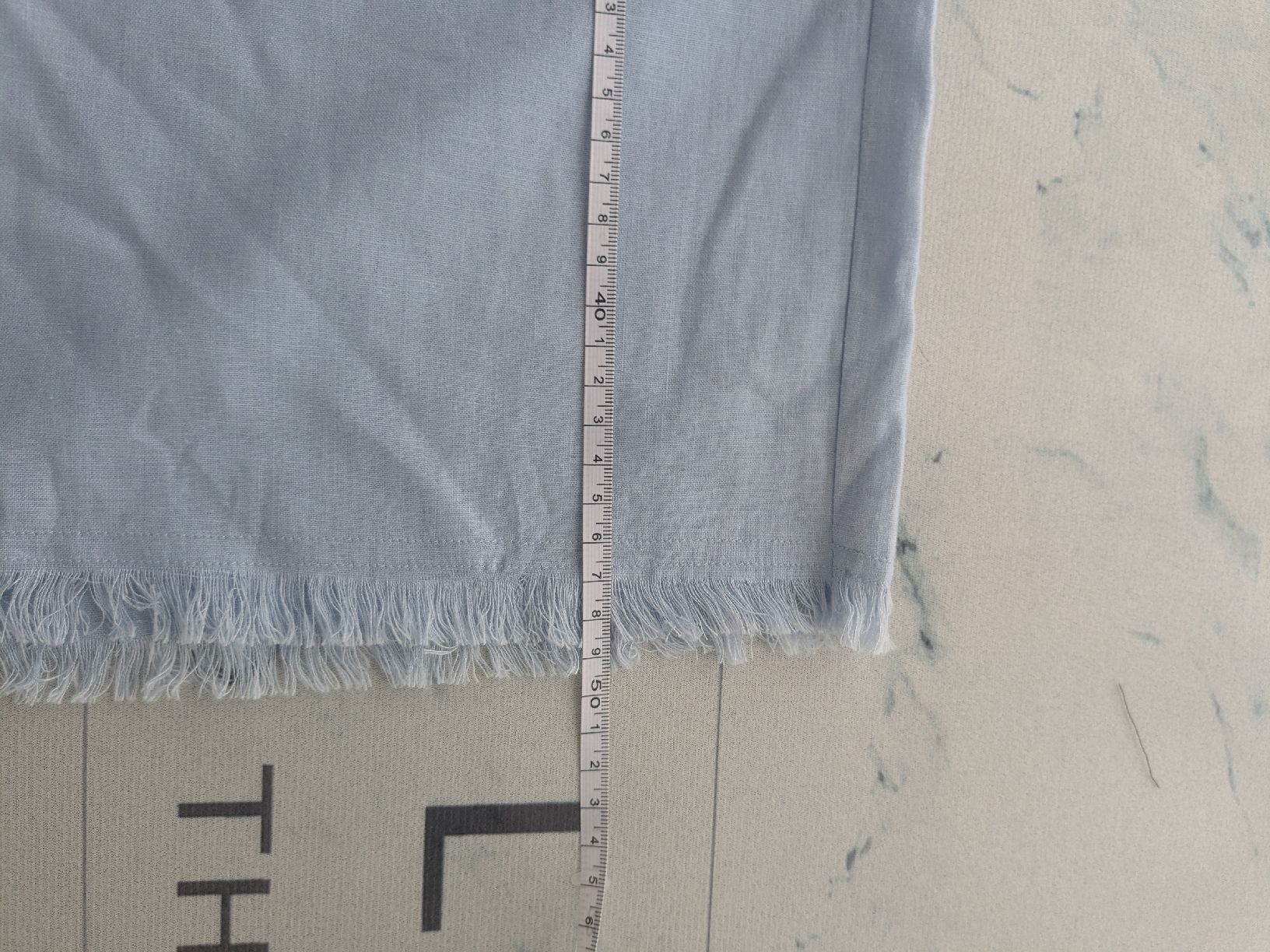Pantaloni: Kurze Hose Kate Storm Grösse S hellblau, Leinen – Usato da Rorschach venduto da olg_5qq2 8
