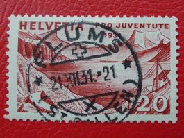 1931, J59 idealer Voll-Stempel: FLUMS SG, LP!