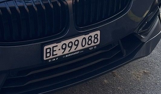 Insegne: Kontrollschild BE999088 – Usato da Biberist venduto da Babibu88 2