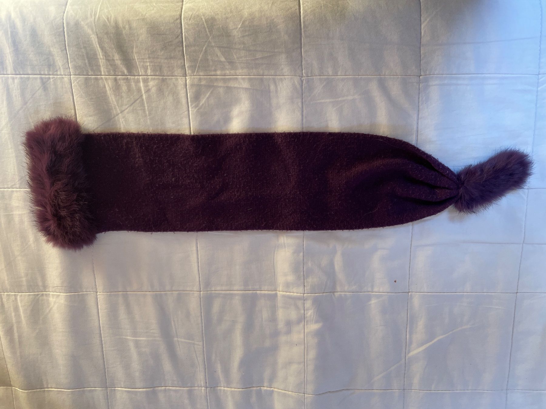Altro abbigliamento per bambina: écharpe fille, violette, environ 50 cm, fourrure véritable – Usato da Gy venduto da ros_h98s