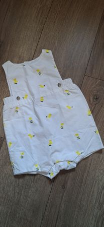 Tuta corta neonato Jacadi Paris stampa anatroccoli tg.74