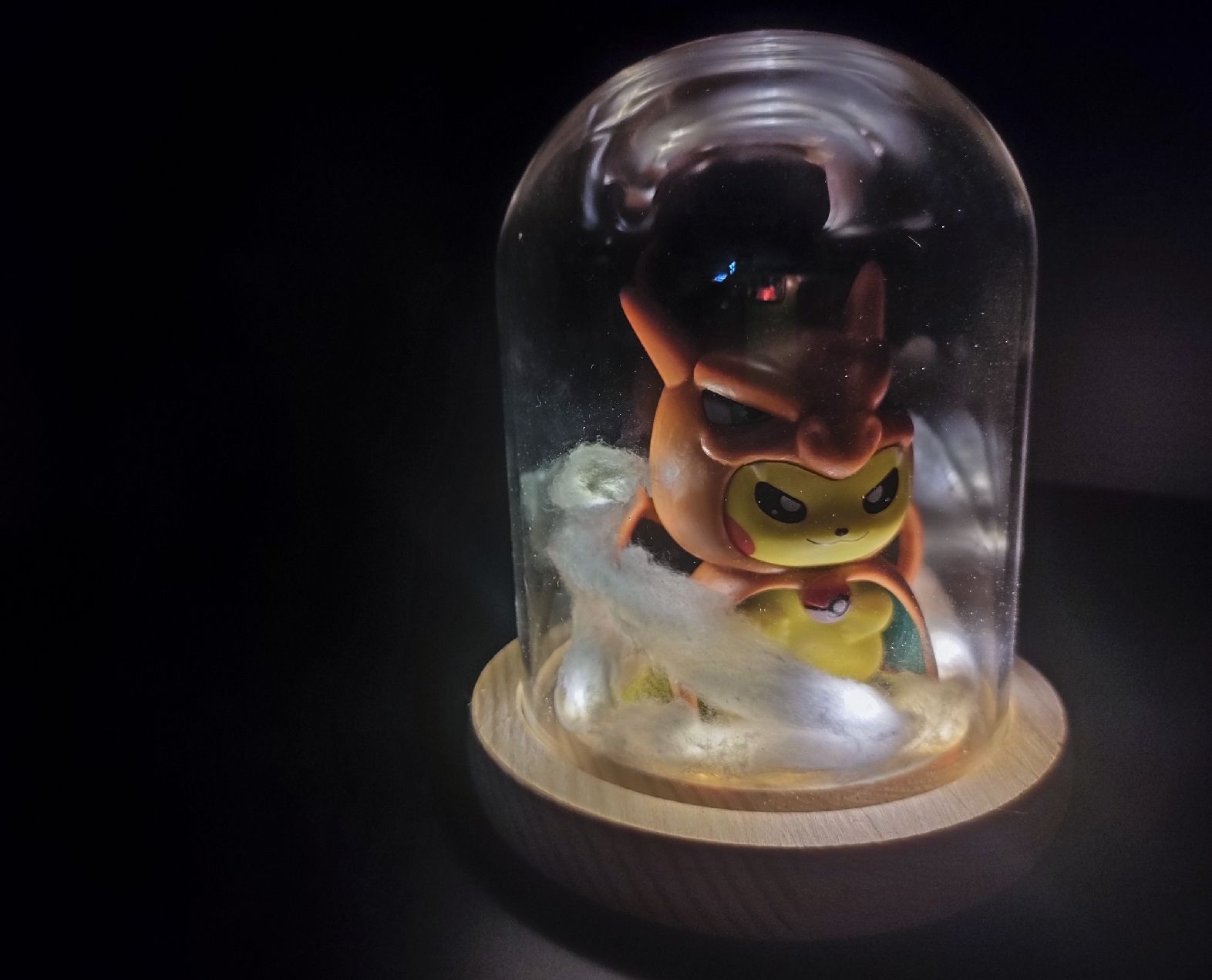 Statuette: Pikachu Poncho Dracaufeu - Piece unique MELONArt creation – Nuovo e nell'imballaggio originale da Vernier venduto da mel_8w79 4