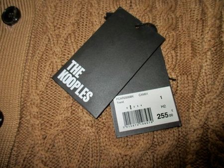 THE KOOPLES Cardigan Strickjacke 100% feine Merinowolle S