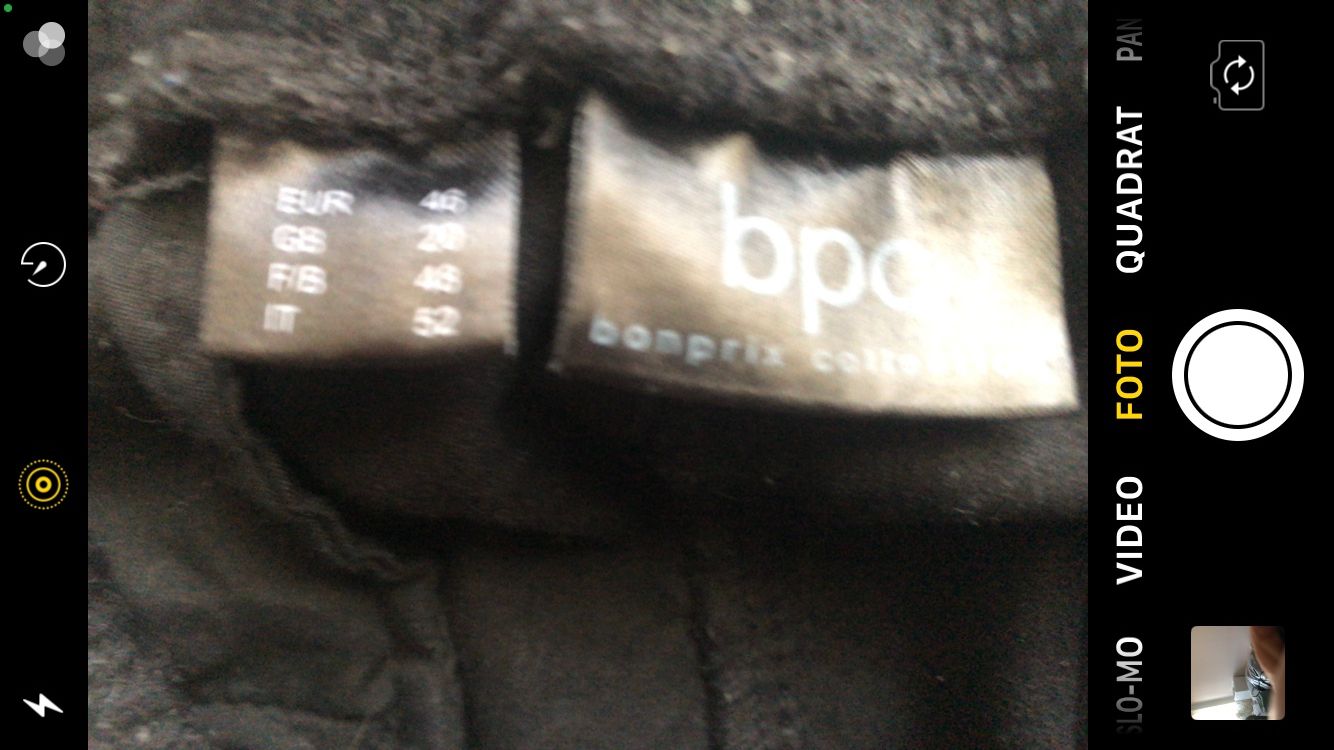 Pantaloni: Schwarze Cordhose, Grösse 46, bequem – Nuovo (secondo la descrizione) da Arlesheim venduto da leyRum4.5 3