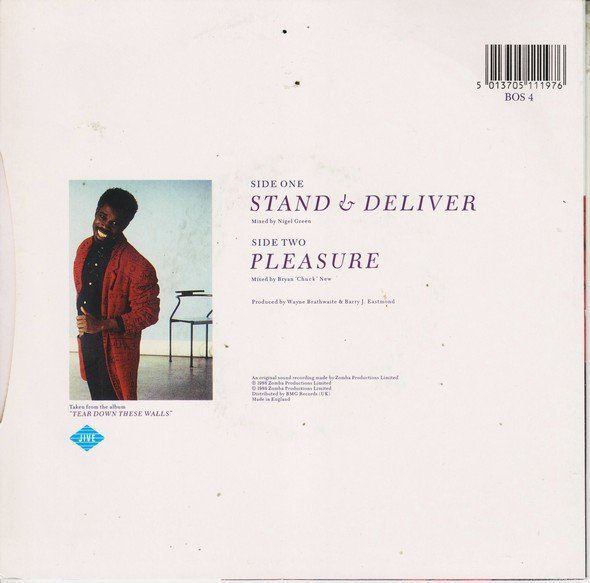 Dischi in vinile: Ocean Billy: Stand & Deliver 7" – Usato da Steinhausen venduto da Vilivinili 1