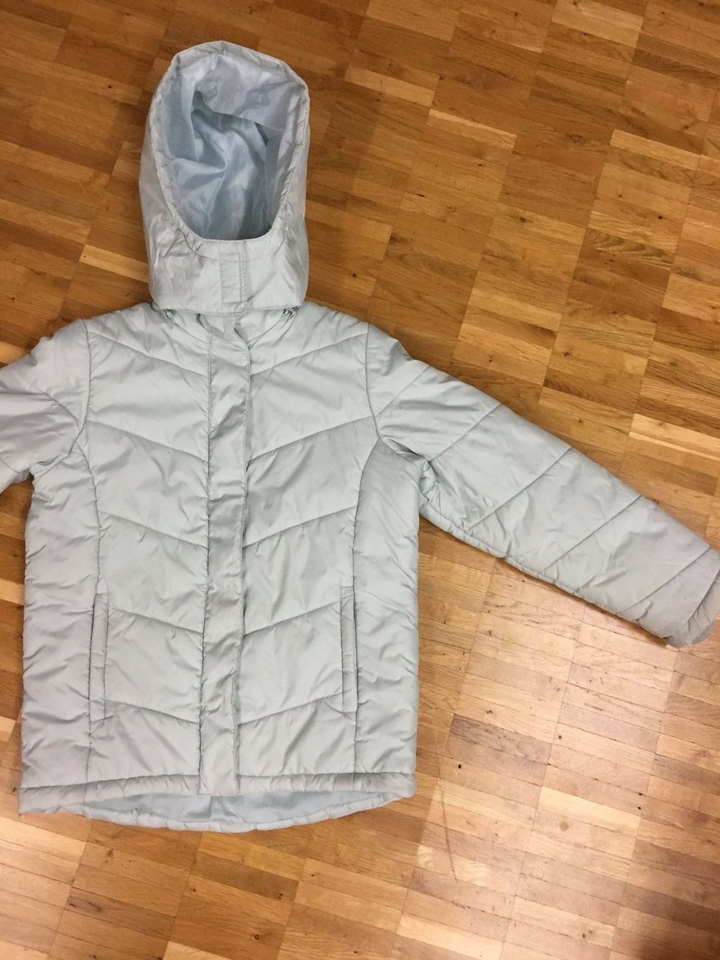 Giacche & Cappotti: Jacke Mädchen hellblau mit Kapuze Gr.140 – Usato da Kastanienbaum venduto da Muenchnerkindl1 2