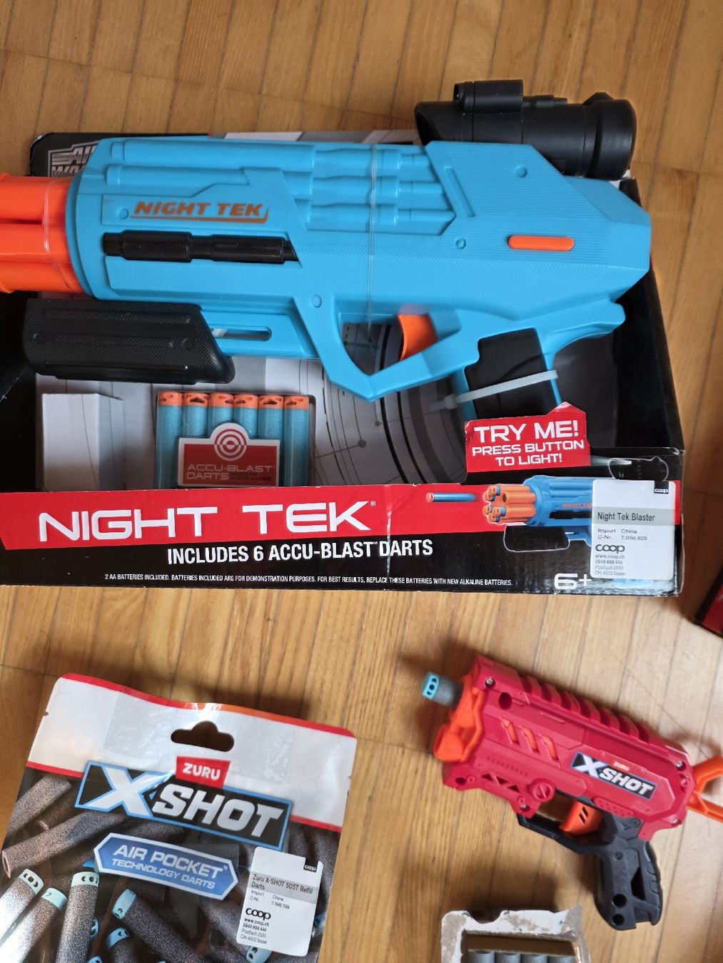 Jeux de fléchettes: Nerf Set – Neuf avec emballage d'origine à Möhlin par mic_lo 2