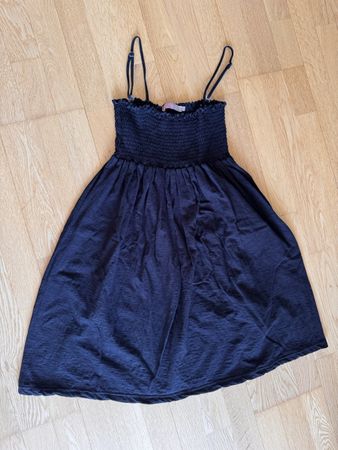 Kleid schwarz Grösse M 100% Baumwolle