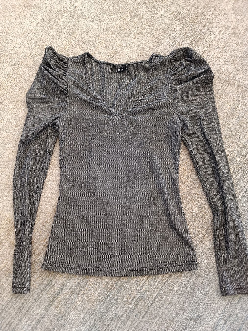 Shein Tops: PULL ARGENTÉ XS – Neu (gemäss Beschreibung) aus Sierre von shirley04 3