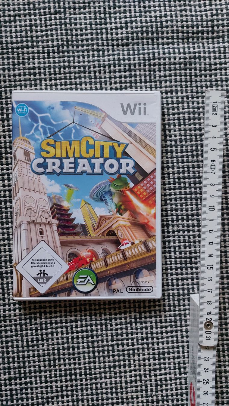 Nintendo Giochi: SimCity Creator Wii Spiel Stadtbau Simulation Spass – Usato da Zürich venduto da tham 1