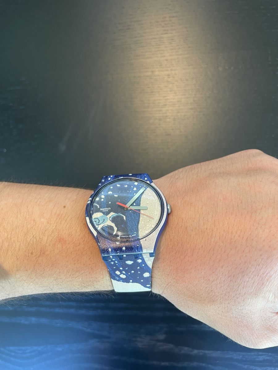 Swatch Uhren: Swatch Uhr Hokusai Great Wave - SUOZ351 – Neu (gemäss Beschreibung) aus Bottmingen von fil_v85m 2